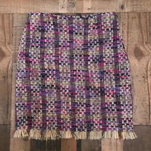 Boden 14R (10) Wool Bright Skirt Purple Pink